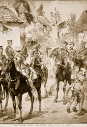 Die Häuser wurden wie Kartenhäuser zerstört